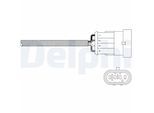 DELPHI Lambdasonde es2034412b1 für LANCIA Fiat