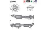 AS Katalysator 20506 für Ford