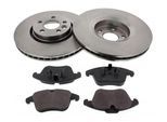 MAPCO Bremsensatz, Scheibenbremse 47686 Vorderachse belüftet 316mm 28mm für Ford Volvo LAND ROVER