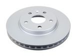 VALEO Bremsscheibe COATED 672585 Vorderachse belüftet 296mm 30mm für Opel BUICK (SGM) CHEVROLET Vaughall