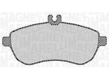 MAGNETI MARELLI Bremsbelagsatz, Scheibenbremse 363916060313 für Mercedes