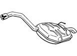 BOSAL Endschalldämpfer 235055 für Volvo