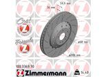 ZIMMERMANN Bremsscheibe FORMULA Z COAT 100336970 Vorderachse 390mm 36mm für VAG