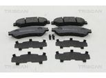 TRISCAN Bremsbelagsatz, Scheibenbremse 811069981 für Suzuki