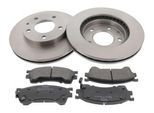 MAPCO Bremsensatz, Scheibenbremse 47511 Vorderachse belüftet 258mm 24mm für Ford MAZDA