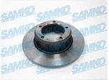 SAMKO Bremsscheibe a4151p voll 298mm 14mm für LAND ROVER