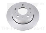 NK Bremsscheibe 311963 belüftet 300mm 22mm für Fiat Vaughall