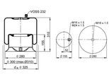 CONTITECH AIR SPRING 4757np29 für Mercedes