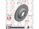 ZIMMERMANN Bremsscheibe COAT Z 460451920 Hinterachse rechts Geschlitzt 365mm 28mm für Porsche