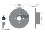 TEXTAR Bremsscheibe 92136000 240mm 10mm für TOYOTA