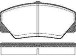 TRISCAN Bremsbelagsatz, Scheibenbremse 811016844 für Ford