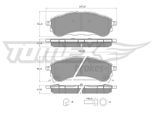 TOMEX BRAKES Bremsbelagsatz, Scheibenbremse tx1994 Hinterachse für Ford AUSTRALIA