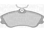 MAGNETI MARELLI Bremsbelagsatz, Scheibenbremse 363916060199 für Peugeot Citroën