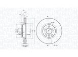 MAGNETI MARELLI Bremsscheibe 360406087601 belüftet 300mm 28mm für Ford Volvo ASIA LAND ROVER