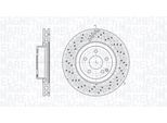 MAGNETI MARELLI Bremsscheibe 361302040765 335mm 32mm für Mercedes