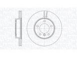 MAGNETI MARELLI Bremsscheibe 361302040685 286mm 22mm für BMW