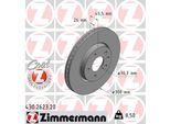 ZIMMERMANN Bremsscheibe 430262320 Vorderachse belüftet 300mm 26mm für Opel GM CHEVROLET (SGM)