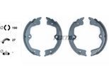 TEXTAR Bremsbackensatz, Feststellbremse 91077700 für HONDA Ford