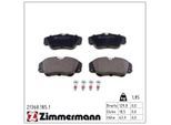 ZIMMERMANN Bremsbelagsatz, Scheibenbremse 213681851 Vorderachse für Opel Vaughall