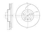 METELLI Bremsscheibe 231072c belüftet 315mm 28mm für BMW