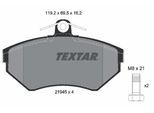 TEXTAR Bremsbelagsatz, Scheibenbremse 2194502 für Skoda VW Audi