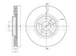 METELLI Bremsscheibe 230861c belüftet 305mm 28mm für ALFA ROMEO Fiat JEEP