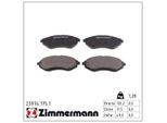 ZIMMERMANN Bremsbelagsatz, Scheibenbremse 239741751 Vorderachse für DAEWOO