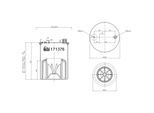 FEBI BILSTEIN Federbalg, Luftfederung 171376 Vorderachse 200mm für Mercedes