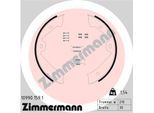 ZIMMERMANN Bremsbackensatz, Feststellbremse 109901591 Hinterachse für Porsche VAG