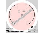 ZIMMERMANN Bremsbackensatz, Feststellbremse 109901590 Hinterachse für Mercedes Porsche VAG LAND ROVER