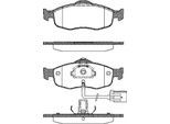 TRISCAN Bremsbelagsatz, Scheibenbremse 811016160 für Ford