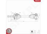 ESEN SKV Antriebswelle 40skv377 für Mercedes