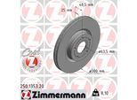 ZIMMERMANN Bremsscheibe COAT Z 250135320 Vorderachse belüftet 300mm 25mm für Volvo Ford (CHANGAN)