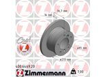 ZIMMERMANN Bremsscheibe COAT Z 400646920 Hinterachse voll 272mm 16mm für Mercedes VAG