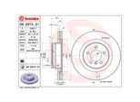 MAGNETI MARELLI Bremsscheibe 360406055901 belüftet 344mm 30mm für LAND ROVER