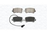 MAGNETI MARELLI Bremsbelagsatz, Scheibenbremse 363916061118 für Opel Vaughall NISSAN RENAULT