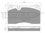 TOMEX BRAKES Bremsbelagsatz, Scheibenbremse tx1473 für VW Skoda Audi ASTON MARTIN