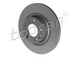 TOPRAN Bremsscheibe 722487 Hinterachse voll 290mm 14mm für DS TOYOTA