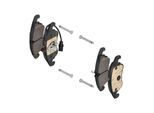 TEXTAR Bremsbelagsatz, Scheibenbremse 2440903 für SEAT Audi Skoda (FAW) VW (SVW)