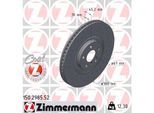 ZIMMERMANN Bremsscheibe 150298552 Vorderachse rechts Gelocht 360mm 30mm für BMW