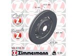 ZIMMERMANN Bremsscheibe 100339070 Vorderachse 370mm 34mm für Audi