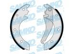 SAMKO Bremsbackensatz, Feststellbremse 81052 für Iveco Mercedes