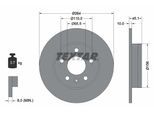 TEXTAR Bremsscheibe PRO 92277303 264mm 10mm für Opel