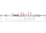 METZGER Seilzug, Feststellbremse COFLE 104743 vorne für Peugeot Fiat GM