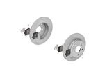 ATE Bremsensatz, Scheibenbremse 142042624 Hinterachse voll 278mm 9mm für Mercedes Chrysler