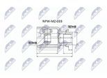 NTY Gelenksatz, Antriebswelle npwmz033 getriebeseitig für MAZDA