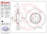 BREMBO Bremsscheibe 09916214 302mm 28mm für Opel SAAB CADILLAC
