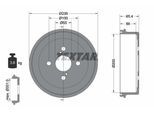 TEXTAR Bremstrommel 94021200 für CHEVROLET TOYOTA