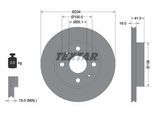TEXTAR Bremsscheibe PRO 92285603 234mm 16mm für TOYOTA DAIHATSU