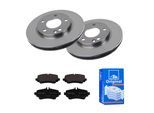 ATE Bremsensatz, Scheibenbremse 142022132 Vorderachse belüftet 260mm 22mm für Mercedes